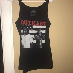 Outcast Band tank top